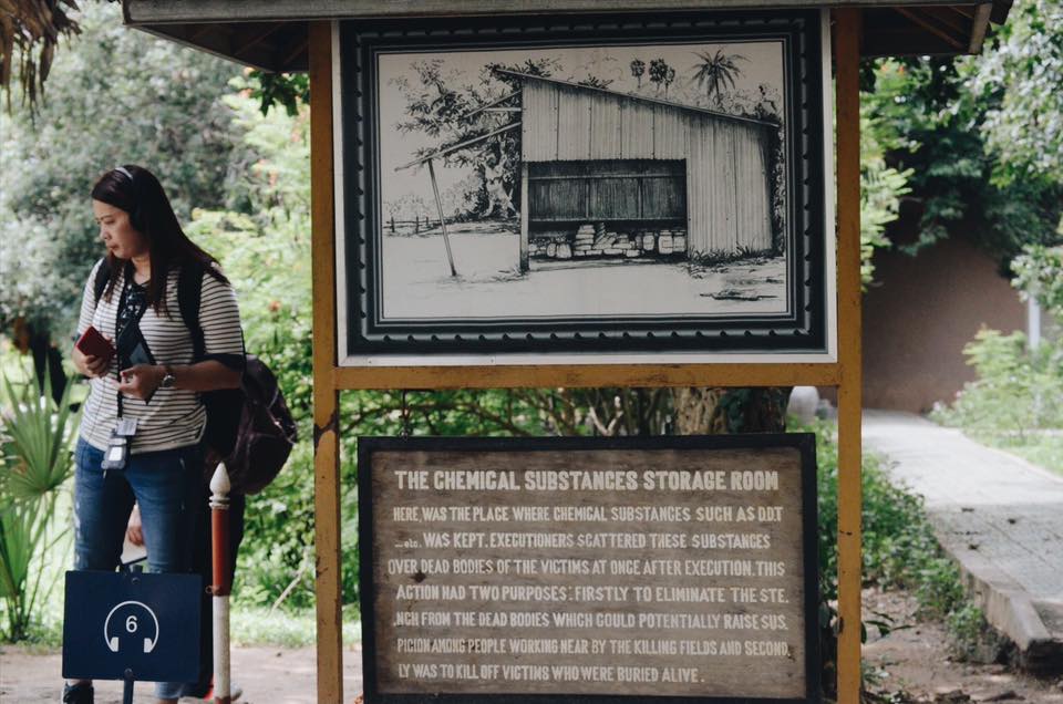 The Killing Fields is 45-60 minutes from The Royal Palace, Phnom Penh, Cambodia